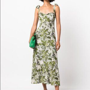 Reformation Nikita Dress in Tropical, NEW with tags, Midi, Floral